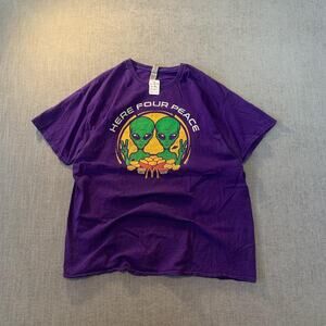 McDonald's alien Promo Purple T-Shirt